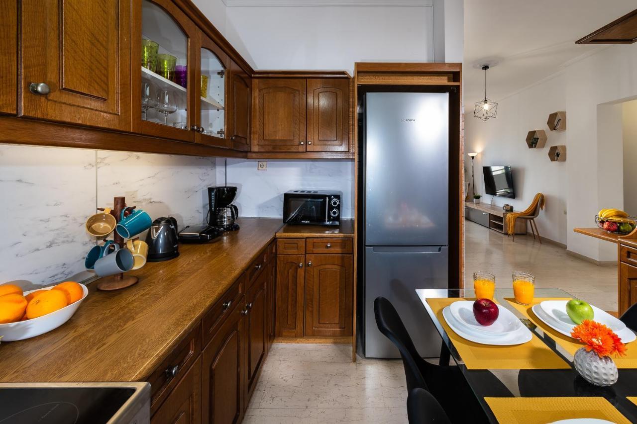 Central Apt. With Parking - 3 Min From Old Port Chania  Exterior foto